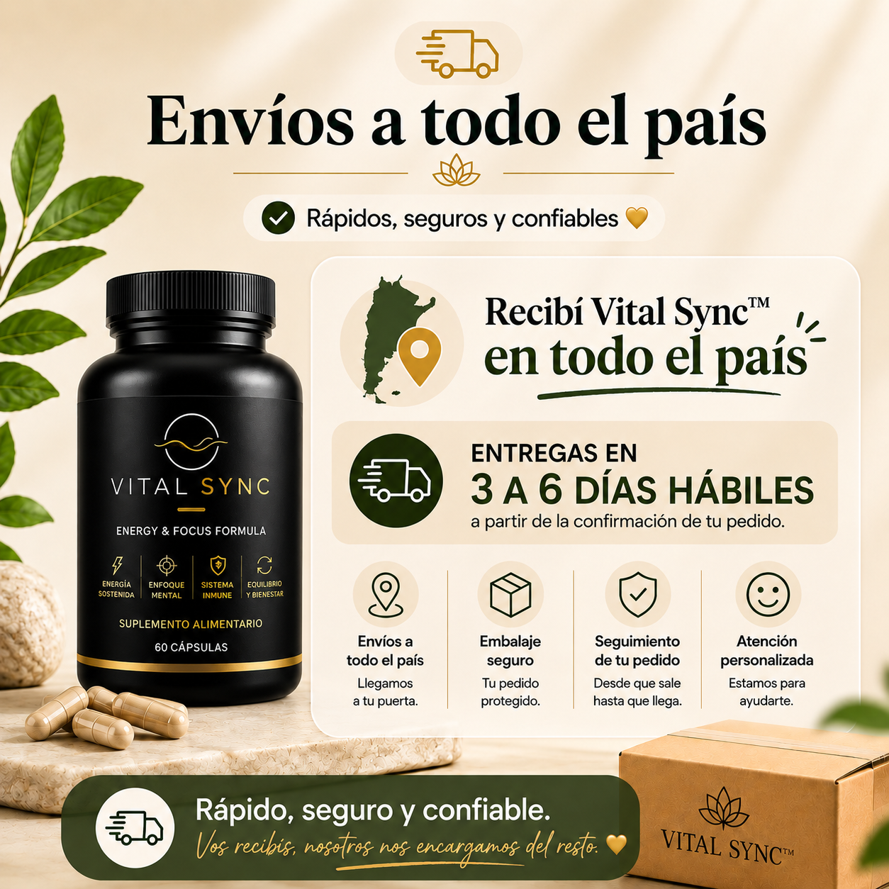 Vital Sync™ — Más claridad. Más energía. Más balance.